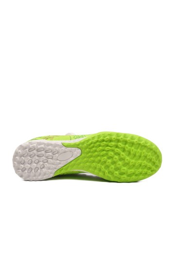 Beyaz-Neon Yeşil Unisex Halı Saha Ayakkabısı GH-252-153 G