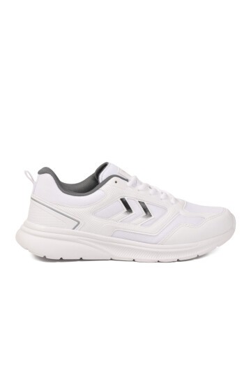 Beyaz-Siyah Rahat Taban Unisex Spor Ayakkabı 900895 Hml II