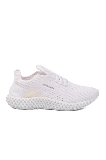 Beyaz Tekstil Hafif Erkek Spor Ayakkabı Pc-30679 M