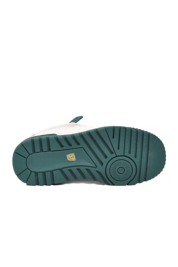 Beyaz-Yeşil Unisex Spor Ayakkabı Benetton BN-12158 G