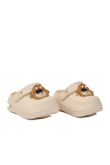 Ekru Hafif Çocuk Terlik 2316 B-P