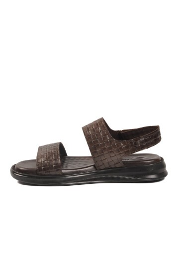 Kahve Hafif Erkek Sandalet PC-7334 M