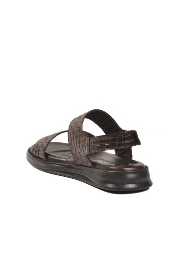 Kahve Hafif Erkek Sandalet PC-7334 M