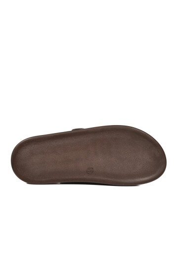 Kahve Süet Hafif Kadın Terlik 513089 Z