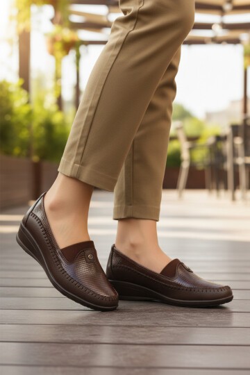 Kahve Kadın Günlük Ayakkabı PC-54947 Z