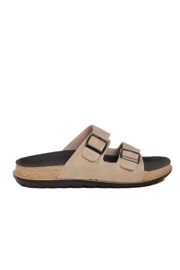 Krem Kadın Terlik PC-7428 Z