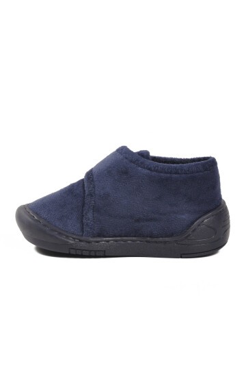 Lacivert Süet Çocuk Panduf 058989 B