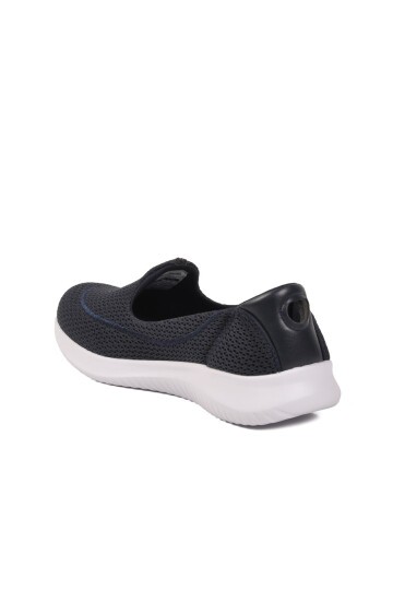 Lacivert Tekstil Hafif Esnek Kadın Spor Ayakkabı PC-30168 Z