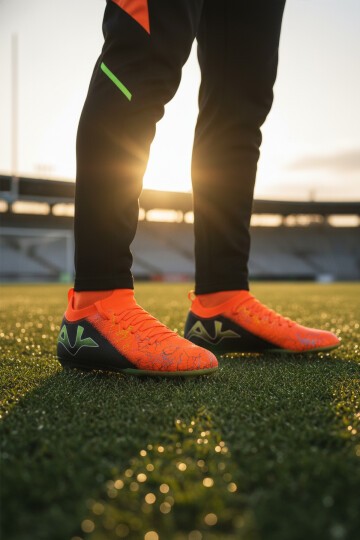 Neon Turuncu-Siyah Erkek Krampon 252-153 M