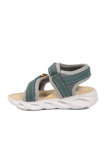 Petrol Hafif ComfortSole Taban Çocuk Sandalet Sage B