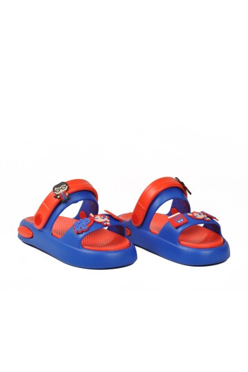 Saks-Kırmızı Hafif Çocuk Terlik 4505 F-P