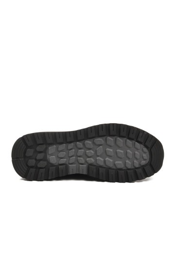 Siyah Açma Hakiki Deri Erkek Günlük Ayakkabı M112 M