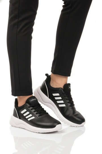 Siyah-Beyaz Kadın Spor Ayakkabı Nereus G