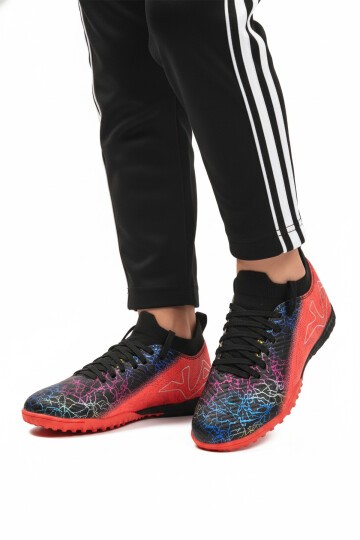 Siyah-Fuşya Unisex Halı Saha Ayakkabısı GH-252-153 G