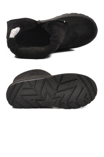 Siyah Süet Çocuk Bot 2096 F