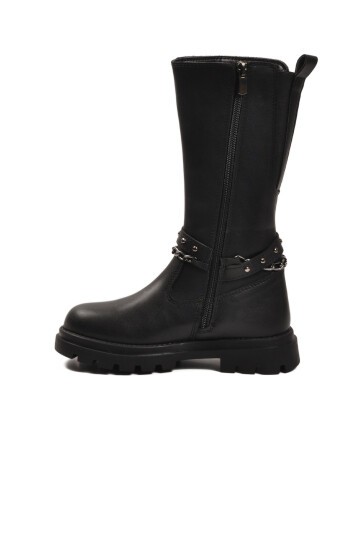 Siyah Çocuk Çizme Paris-26K F