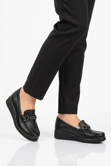 Siyah Kadın Günlük Ayakkabı 651631 Z