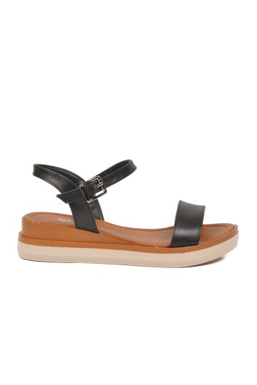 Siyah Hafif Kadın Sandalet 335333 Z
