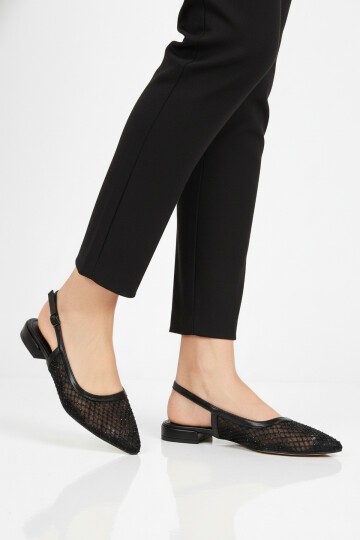 Siyah Kadın Babet 312550 Z Dar Kalıp