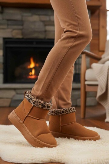 Taba-Leopar Kadın Bot 25001 Z