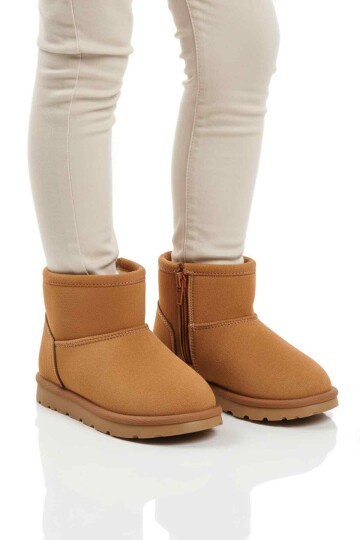 Taba Süet Çocuk Bot 2096 P