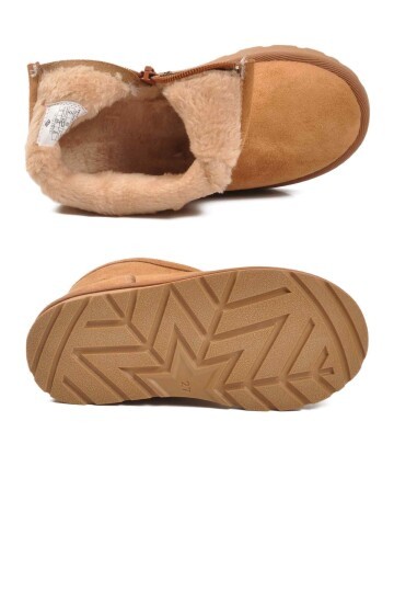 Taba Süet Çocuk Bot 2096 P