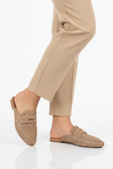 Taba Triko Hafif Kadın Terlik 335391 Z