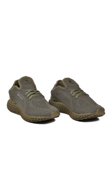 Yeşil Tekstil Nefes Alan Hafif Erkek Spor Ayakkabı Pc-30679 M