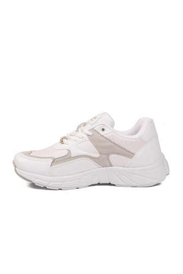 Beyaz Rahat Taban Unisex Spor Ayakkabı 304 G