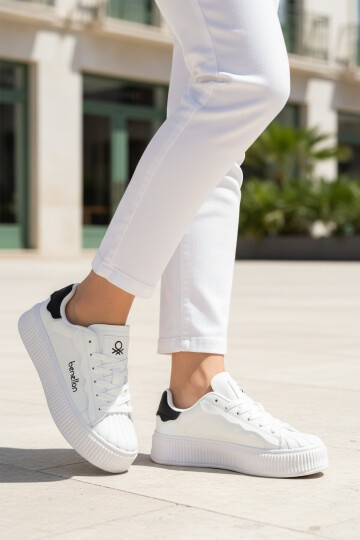 Beyaz Unisex Spor Ayakkabı BNI-12152 G