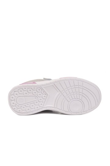 Buz-Lila Hafif Cırtlı Kız Çocuk Spor Ayakkabı 026 F