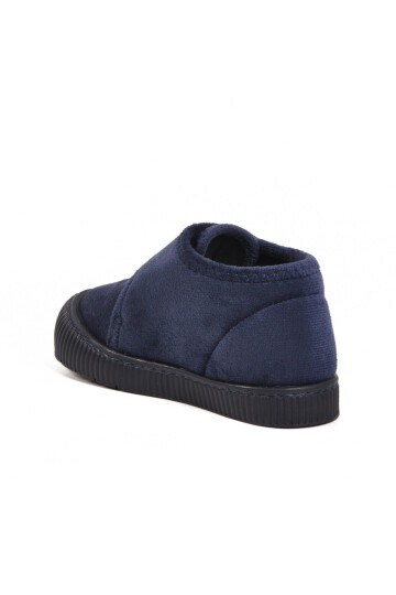 Lacivert Süet Unisex Çocuk Panduf 058999 P