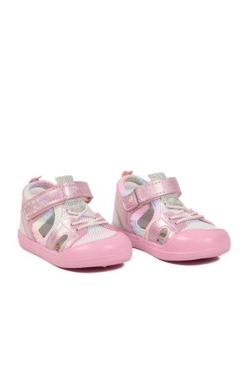 Pembe Ortopedik Bebek Sandalet 26A77 B