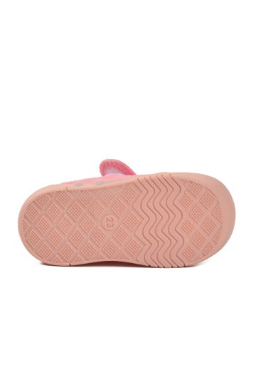Pembe Süet Bebek Panduf 058989 B