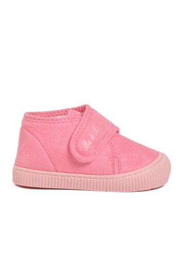 Pembe Süet Kız Çocuk Panduf 058999 P