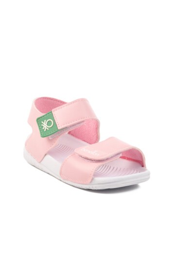 Pembe Cırtlı Hafif Rahat Bebek Sandalet