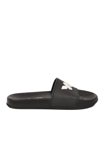 Siyah-Beyaz Hafif Unisex Terlik 8000-02 G