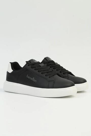 Siyah-Beyaz Unisex Sneaker BNI-10266 G