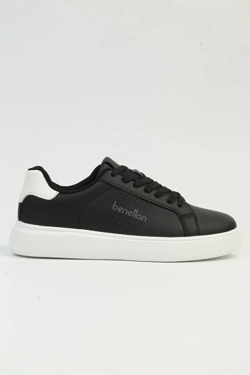 Siyah-Beyaz Unisex Sneaker BNI-10266 G