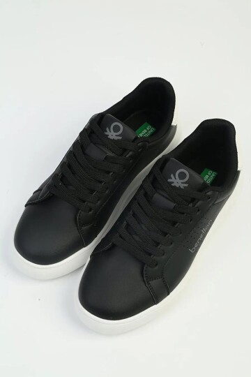 Siyah-Beyaz Unisex Sneaker BNI-10266 G