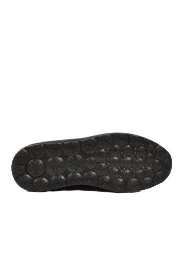Siyah Hakiki Deri ComfortSole Taban Erkek Günlük Premium Ayakkabı M