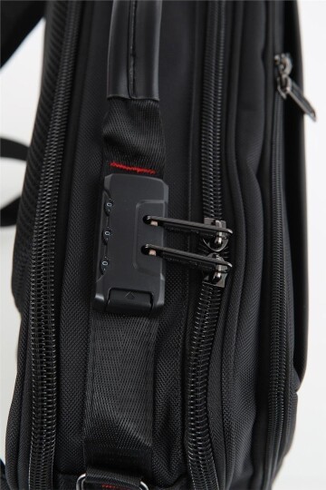 Siyah Unisex Evrak El ve Sırt Çantası 51271
