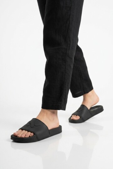 Siyah Hafif Unisex Terlik 8000-02 G