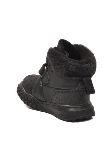 Siyah Cırtlı Unisex Bebek Bot Shade B