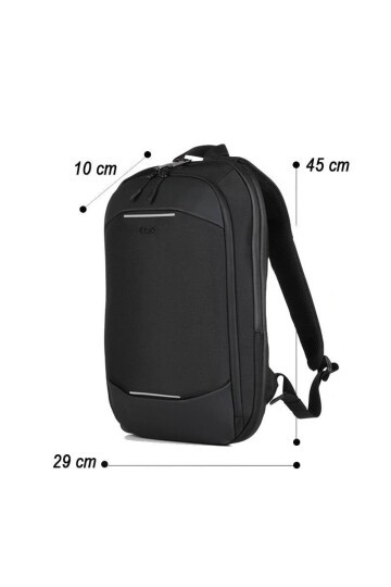 Siyah-Siyah  Unisex Sırt Çantası Ccs London 31304 Çanta