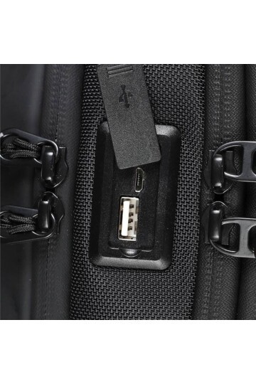 Siyah-Siyah  Unisex Sırt Çantası Ccs London 31304 Çanta