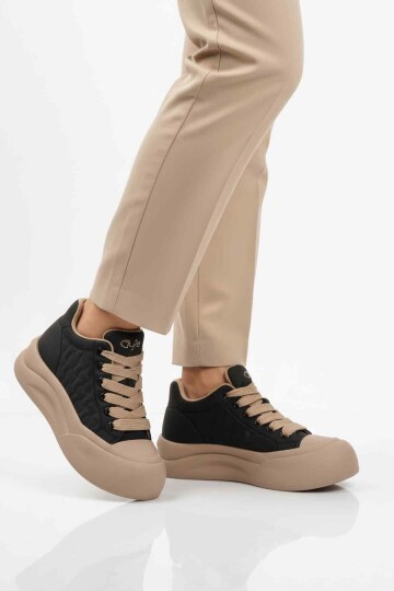 Siyah Kadın Sneaker Bot 25K426-1 Z