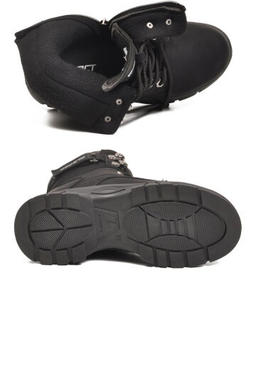 Siyah Zümrüt Unisex Çocuk Bot 24035 F