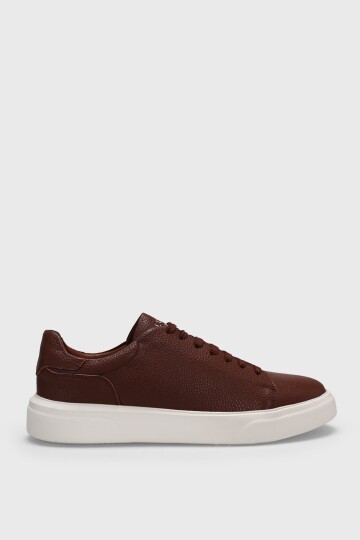 Taba Hakiki Deri Erkek Sneaker Tommy M