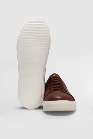 Taba Hakiki Deri Erkek Sneaker Tommy M